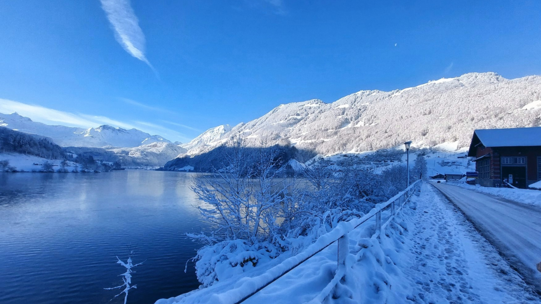 Wintercamping in der Schweiz